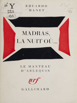 cover image of Madras, la nuit où...